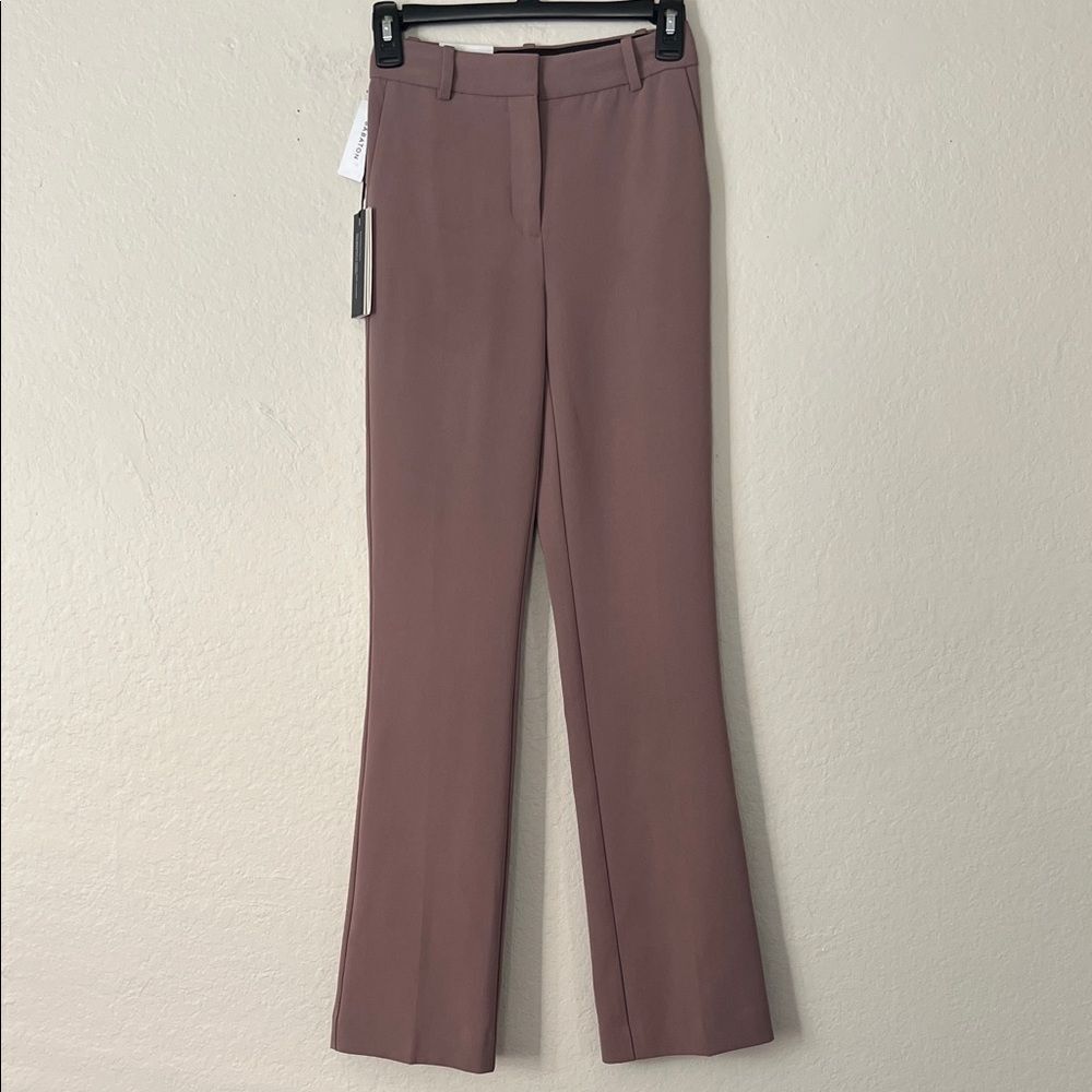 NWT Aritzia Babaton Denise Pants in Deep Taupe in Size 00